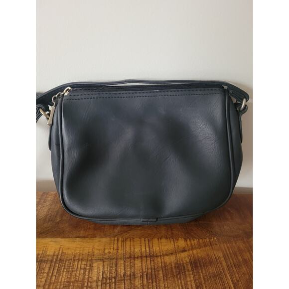 Handpainted Vintage Upcycled Abstract Bellezza  Purse - Picture 9 of 10